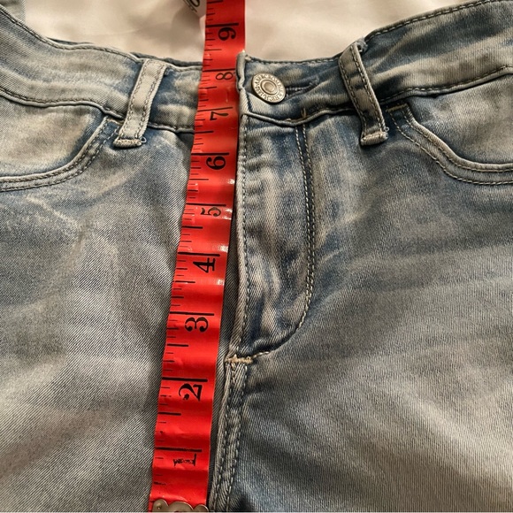 Abercrombie and Fitch Womens 25x26 Light Wash Denim Skinny Jeans Low Rise - Picture 12 of 12